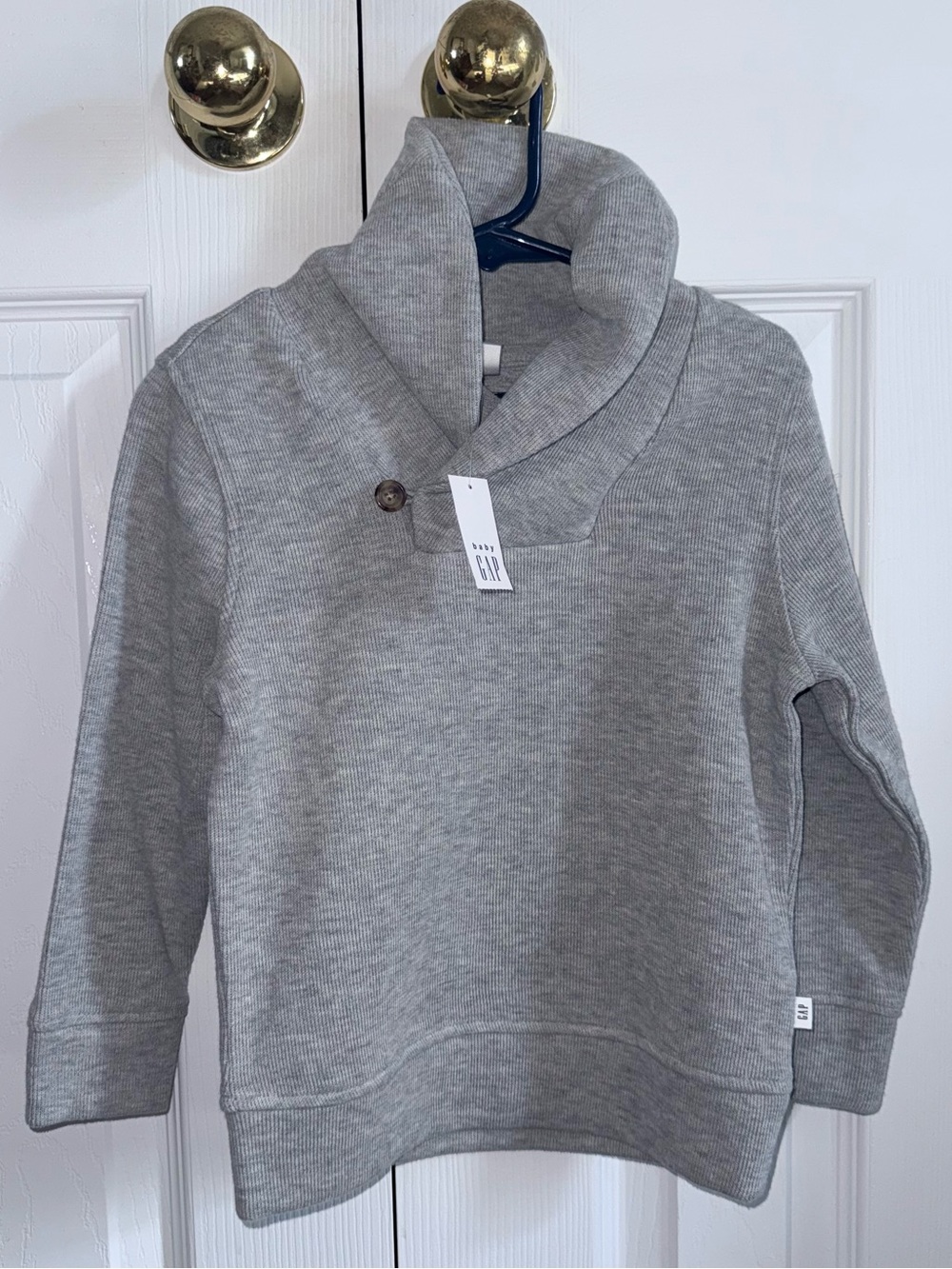 BRAND NEW Gap Kids Boys 4 Grey Sweater